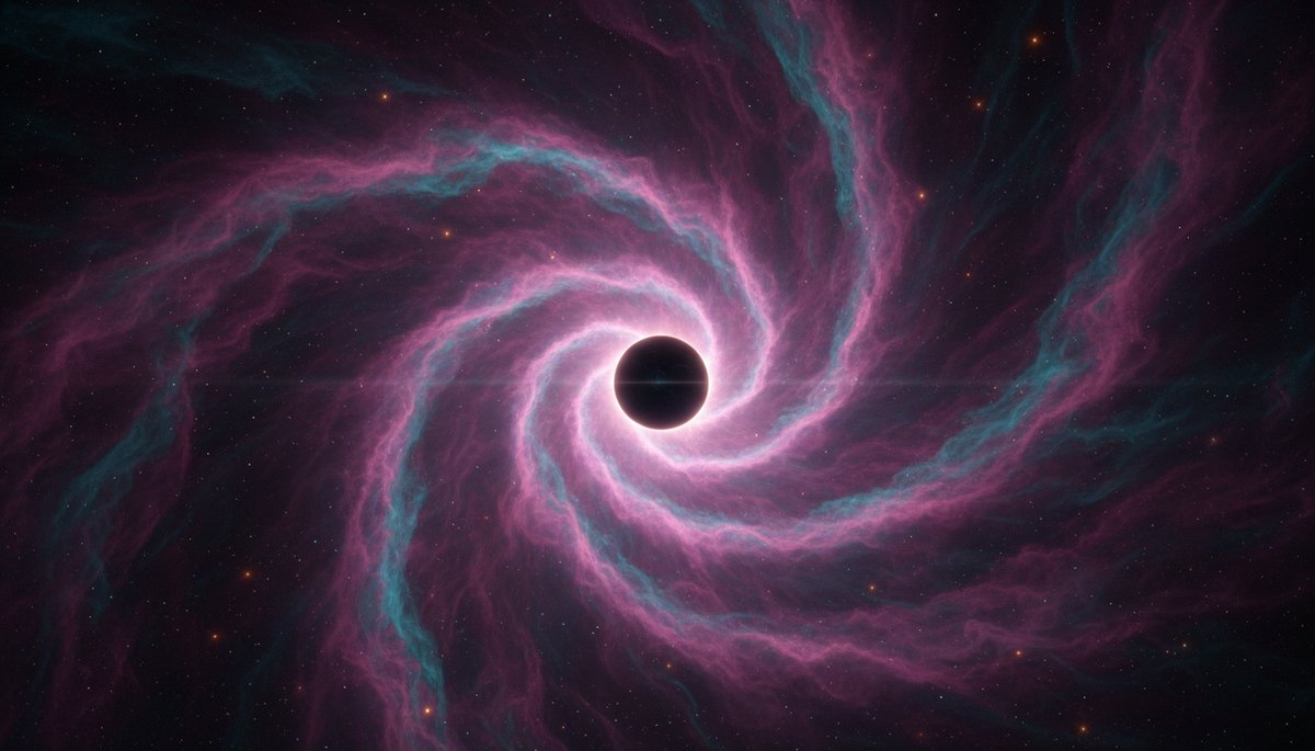 Nebulosa cósmica con estrellas y matices violeta